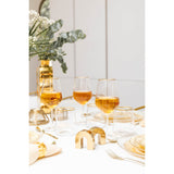 Lumiere Gold Rim Tumblers