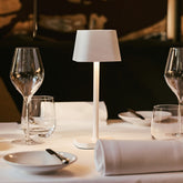 Ava White Table Lamp