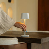 Ava White Table Lamp