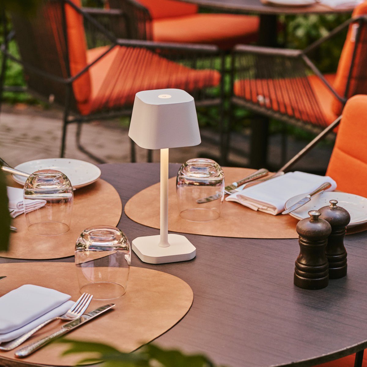 Ava White Table Lamp