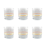 Linea Aurea Glasses - Set of 6
