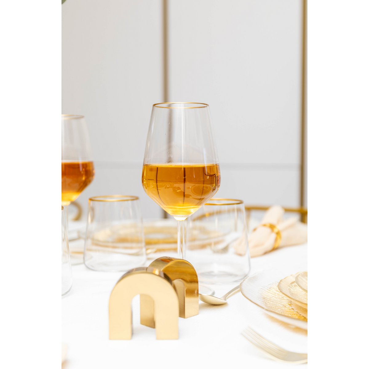 Lumiere Gold Rim Glasses