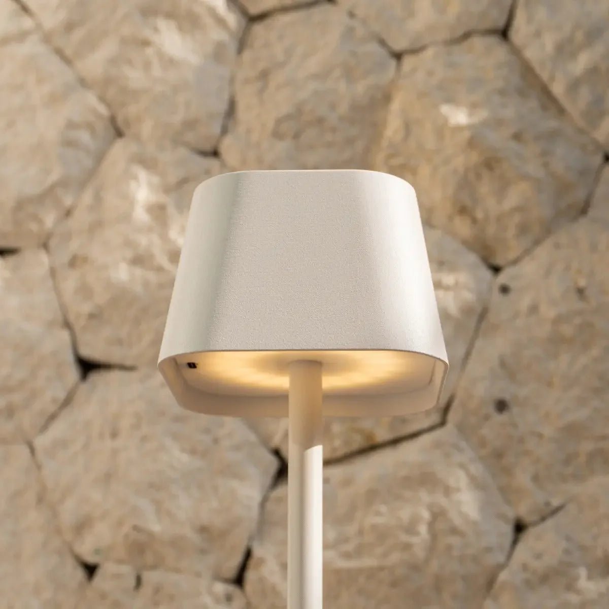 Ava White Table Lamp